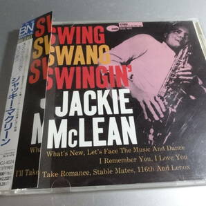 JACKIE McLEAN ジャッキー・マクレーン   SWING SWING SWING IN     帯付き国内盤 の画像1