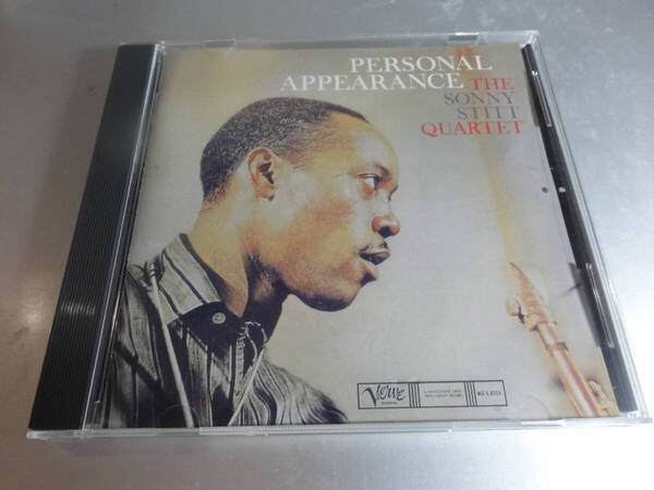 THE SONNY STITI QUARTET ソニースティット　カルテット　PERSONAL APPEARANCL 　国内盤　24Bitリマスター