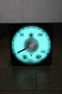 東洋計器　低電圧計　0～150V