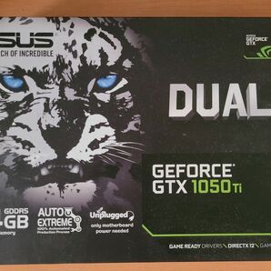 ASUS DUAL GTX 1050Ti 4GB 補助電源不要