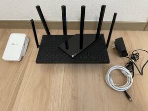 【One Mesh対応】TP-LINK Archer AX5400　AX73+RE330　中継機AC1200セット【Wi-Fi6】