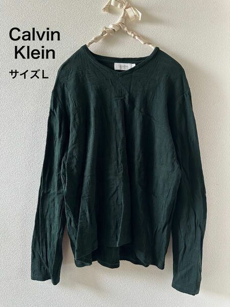 Calvin Klein ロンT 長袖 カットソー