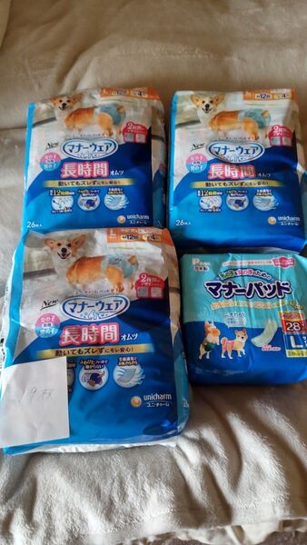 マナーウェア 男女共用 長時間用含とマナーパッドLサイズ