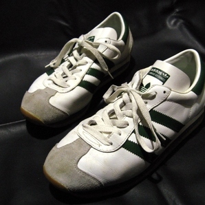 1993年製 adidas カントリー 26.5㎝ 白 緑 COUNTRY アディダス 034662 ビンテージ オールド 平成 レトロの画像2