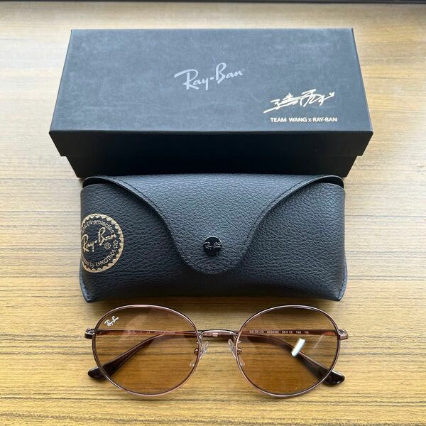 Ray Ban Team Wang RB3912D サングラス レイバン ピンクブラウン metal メタル