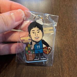 【京都ハンナリーズ　岡田裕太選手　77】アクリルキーホルダー 《新品》