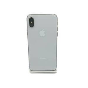 ジャンク品 動作品 iPhone X 256GB シルバー SIMロック 解除済み SIMフリー バッテリー最大容量83% 画面剥離の画像8