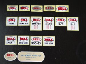 ③ベル　BELL ヘルメットリペア用ステッカー