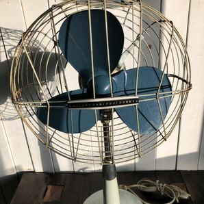 レア 希少 FUJI DENKI SILENT FAN サイレントファン 富士電機 扇風機 30cm FAH-3059 オリジナル 昭和レトロの画像3