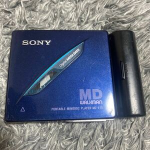 SONY ソニー ポータブルMDプレーヤー MZ-E70 通電確認