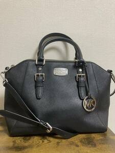 MICHAEL KORS マイケル・コース 2way ハンド/ショルダーバッグ ブラック レディース ブランド品