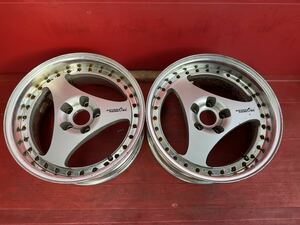 ADVAN RACING オニ 17インチ　8J PCD：114.3/5H オフセット：12 アドバン　レーシング　ONI 深リム 2本