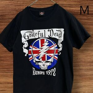 美品GRATEFUL DEAD/グレイトフルデッド バンドＴ　Ｍ　THE GTS バンドTシャツ ブラック