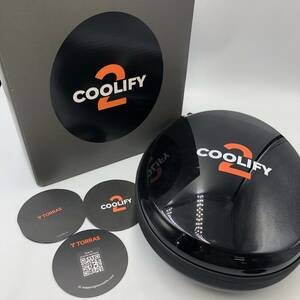 【通電確認済】COOLIFY 2 TORRAS ネッククーラー 首掛け扇風機 冷却プレート 携帯扇風機 冷房 暖房 /Y20612-E2