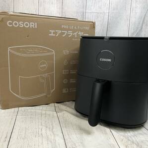 【通電のみ確認済】COSORI ノンフライヤー 4.7L 大容量 家庭用 電気 エアフライヤー PSE認証済み グレー CAF-L501-KJP /Y20686-C2の画像1