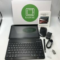 【通電確認済】KADYBE タブレット Android12 /Y21046-J1_画像1