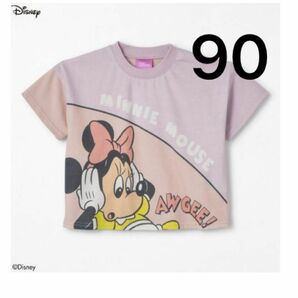 ★お値下げしました★ミニーちゃん　Tシャツ　半袖Tシャツ　Disney ディズニー　ミニーマウス　90