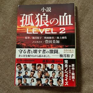 小説孤狼の血ＬＥＶＥＬ２ （角川文庫　ゆ１４－１０１） 柚月裕子／原作　池上純哉／映画脚本　豊田美加／ノべライズ