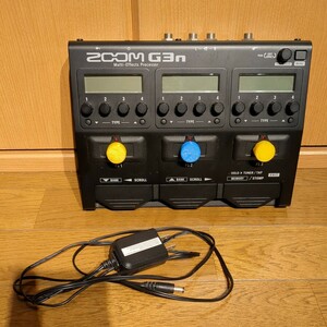 美品　ZOOM　G3n 　おまけ付き マルチエフェクター