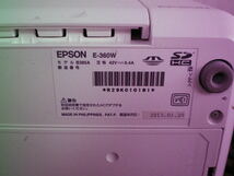 ★ EPSON E-360W エプソン　フォトプリンター_画像10