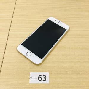 [ジャンク/バッテリー膨張-通電不可/24-04-63] Apple iPhone6　A1586 スマートフォン 本体 ジャンク シルバー アイフォン