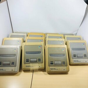 【未検品/ジャンク/24-04-180】SFC スーファミ スーパーファミコン 本体 15台まとめてセット Nintendo 任天堂 ※本体のみ