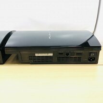 【動作確認済み/ジャンク/24-04-254】SONY PlayStation3 PS3 本体 CECHB00 クリアブラック 20GB 2台 プレステ3_画像7