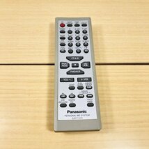 【動作OK/24-04-308】Panasonic パナソニック オーディオリモコン パーソナル MDシステム EUR7711070_画像1