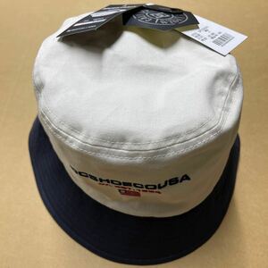 22 FLAGS LOGO EMB HAT 未使用 DHT224247 帽子 ハット バケットハット キャップ CAP ホワイト ネイビー USA ディーシー シューズ DC SHOES