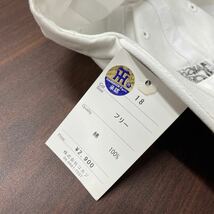 阪神タイガース キャップ 帽子 CAP 優勝 白 ホワイト 未使用 刺繍 ロゴ HANSHIN TIGERS_画像5
