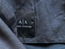 新品【ARMANI EXCHANGE/アルマーニ】▼【さりげなくARMANIメタルロゴ】▼濃紺▼軽快ワークストレッチパンツ▼L_画像9