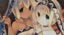 うたわれるもの 二人の白皇　ウルゥル＆サラァナ　みつみ美里　AJWスエードB2タペストリー_画像9