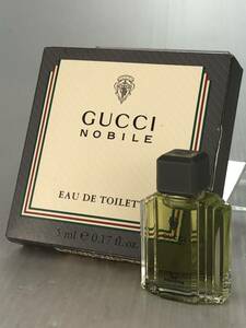 香水ミニボトル オードトワレ GUCCI NOBILE グッチ ノービレ