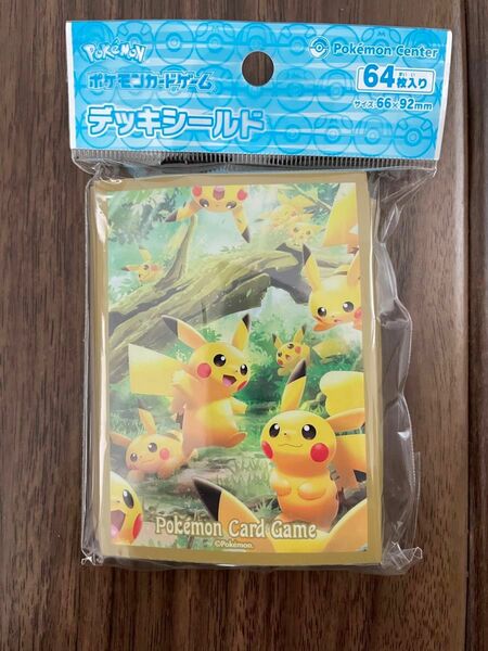 ポケモンカード デッキシールド ピカチュウ Pokemon デッキシールド ポケモンセンター