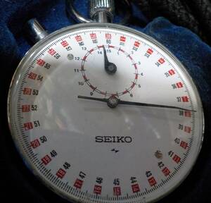 SEIKO(精工)1/10.積算.15分計.S型ストップウォッチ