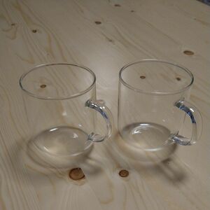 耐熱ガラス　マグカップ　コーヒーカップ　ティーカップ　食器