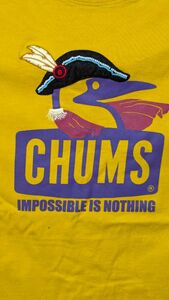 CHUMS 半袖 Tシャツ　山吹色　ＵＳＡ