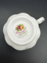 (5165)ROYAL ALBERT/ロイヤルアルバート　オールドカントリーローズ　カップ＆ソーサー　1客　現状品_画像4