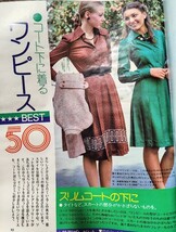 ｙ　【non・no（ノンノ）】昭和48年（1973年）12/5　NO.58　あなたのインテリア　豪華写真集/永遠の恋人アラン・ドロン【本体折れ】_画像7