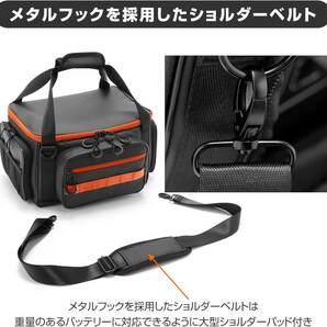 ポータブル電源 収納 バッグ ジャックリー jackery 対応 ケース 防塵 防水 ジャクリ ポーチ (M (jackery 700 / 708 対応))の画像4