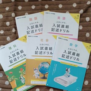 進研ゼミ　中1 　英語 数学 国語理解社会