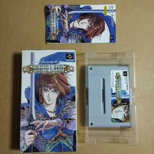 SFC 箱説つき　ブレインロード　エニックスのアクションRPG