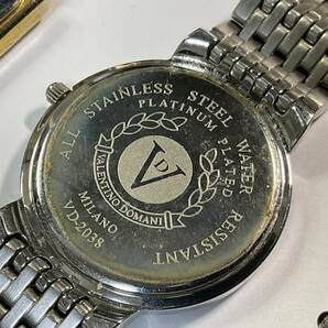 純金 白金 白銀 ELGIN VALENTINO DOMANI SANDOZ 腕時計 K24 PT1000 SV925の画像6