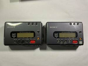 SONY DIGITAL AUDIO TAPE-CODER TCD-D7 2 pcs together!