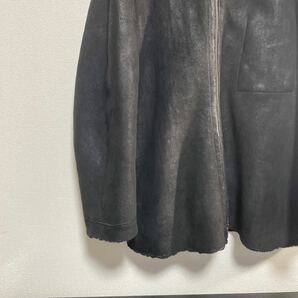 jil sander シープスキン オーバーサイズ ムートンジャケットレザージャケット ビンテージ 本革 ジルサンダー raf simons期の画像4