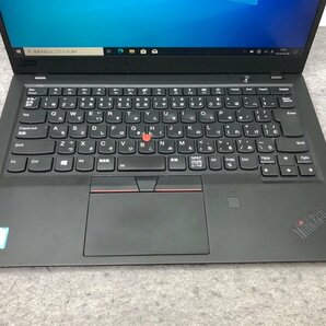 【Lenovo】ThinkPad X1 Carbon 6th 20KGSDKF01 Corei5-8350U 8GB SSD256GB NVMe WEBカメラ Windows10Pro 14inch フルHD 中古ノートPCの画像2