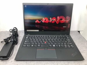 【Lenovo】ThinkPad X1 Carbon 6th 20KGSDKF01 Corei5-8350U 8GB SSD256GB NVMe WEBカメラ Windows10Pro 14inch フルHD 中古ノートPC