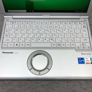 【Panasonic】Let'snote CF-SV1 Corei7-1185G7 16GB SSD1TB NVMe WEBカメラ Windows10Pro 12.1inch 中古ノートPC 累積使用2270時間の画像2