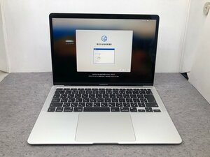 【Apple】MacBook Air M1 2020 A2337 CPU Apple M1 16GB SSD256GB NVMe WEBカメラ Bluetooth OS14 中古Mac 充放電回数少