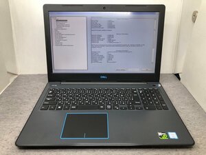 ジャンク【DELL】G3 15 3579 Corei7-8750H 16GB ストレージなし NVIDIA GeForce GTX 1050ti 15.6inch 中古ノートPC 全USBポート使用不可